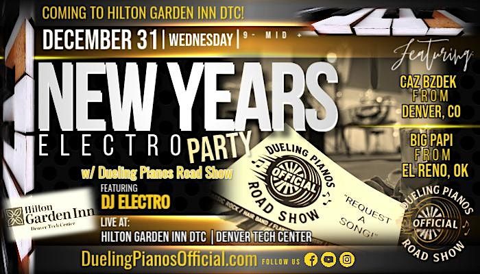 Dueling Pianos Official Road Show | New Years Eve Party | Denver DTC