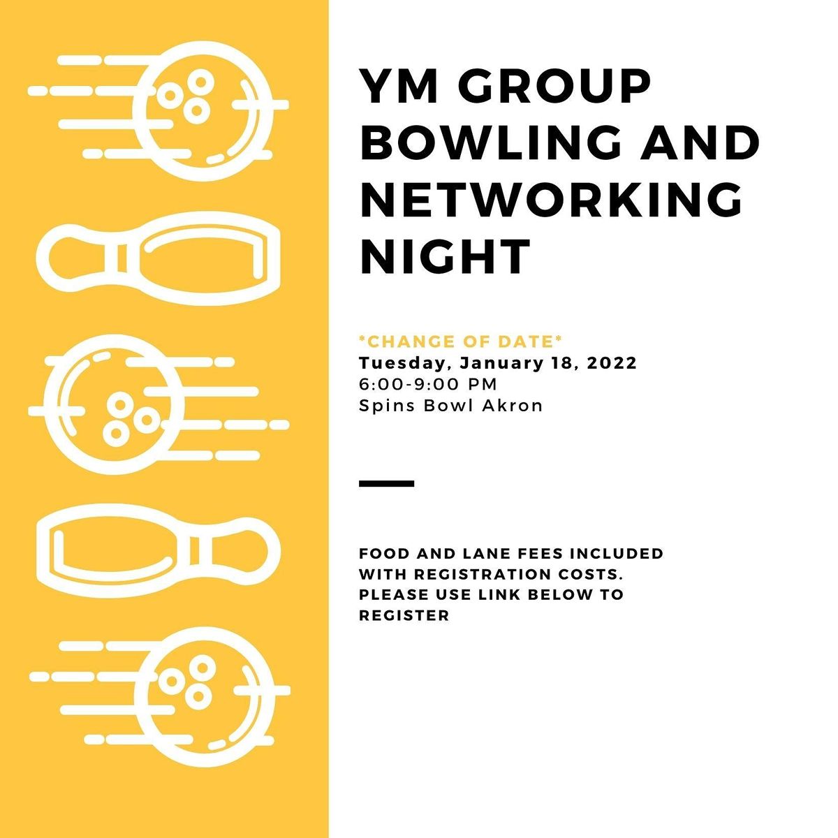 ASCE AkronCanton YM Group Bowling and Networking Night Spins Bowl