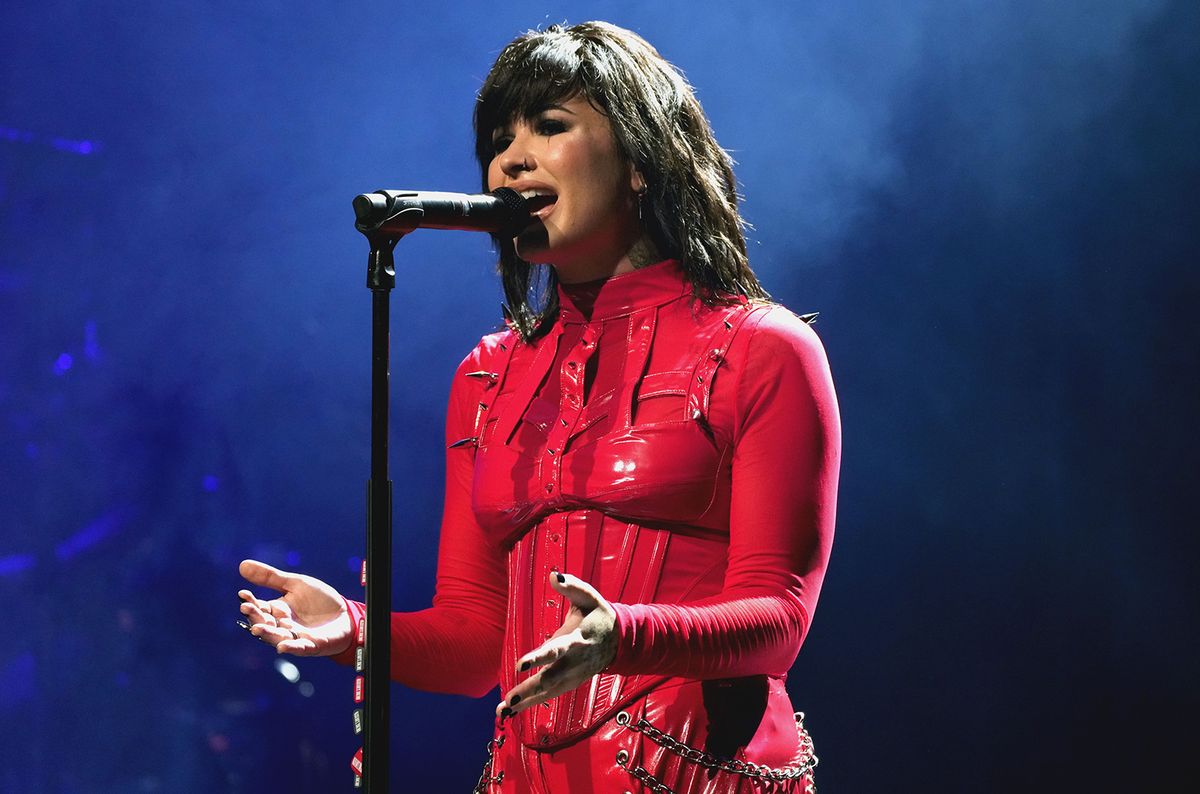 Demi Lovato at Little Caesars Arena