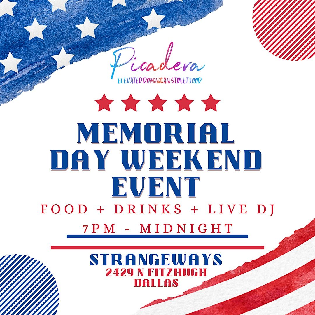 MEMORIAL DAY WEEKEND EVENT Strangeways Dallas TX May 26 To May 27 memorial-day-weekend-event-strangeways-dallas-tx-may-26-to-may-27