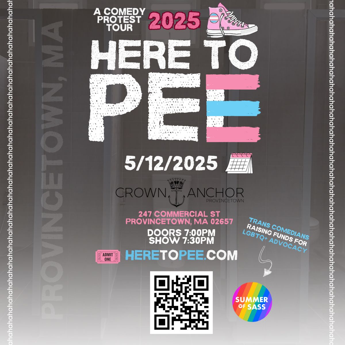 Here to Pee Comedy Show