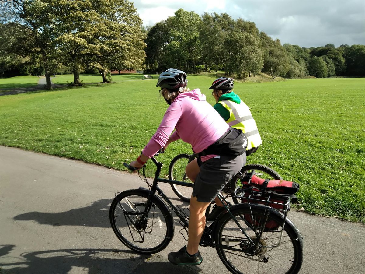 Ladies First Time Riders & Improvers Cycle Lesson Parkside Sports Centre .