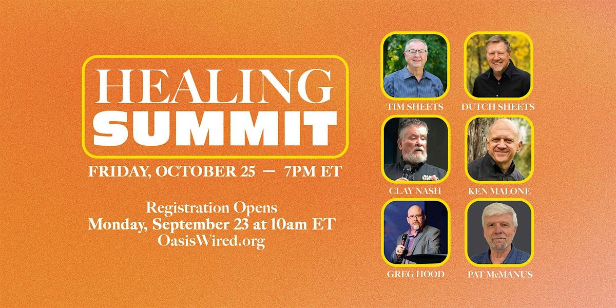 Healing Summit At The Oasis Church Middletown On 25th October 2024 healing-summit-at-the-oasis-church-middletown-on-25th-october-2024
