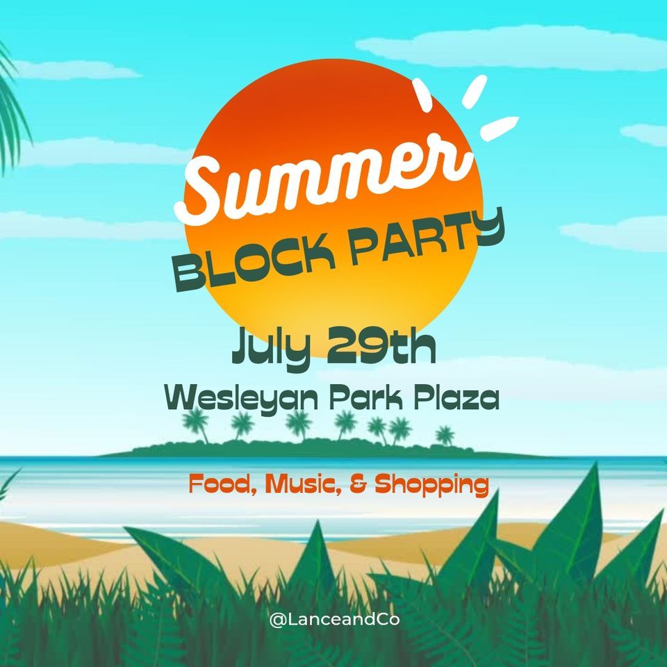 Wesleyan Park Plaza Summer Block Party | Wesleyan Park Plaza, Owensboro ...