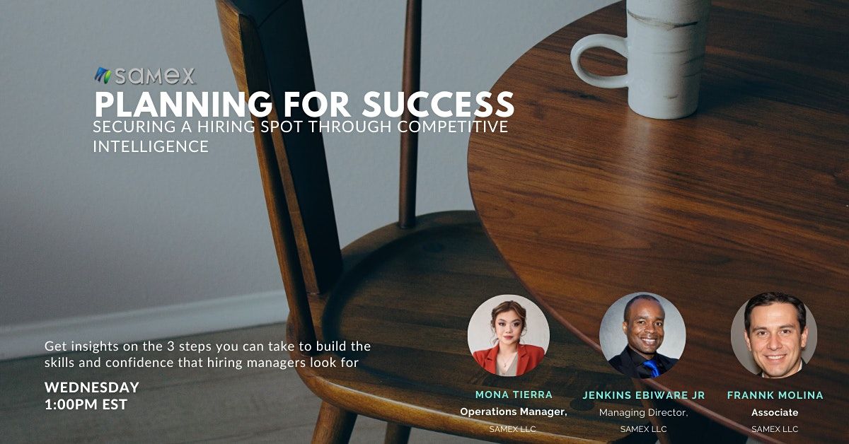 Securing A Hiring Spot Through Competitive Intelligence Samex