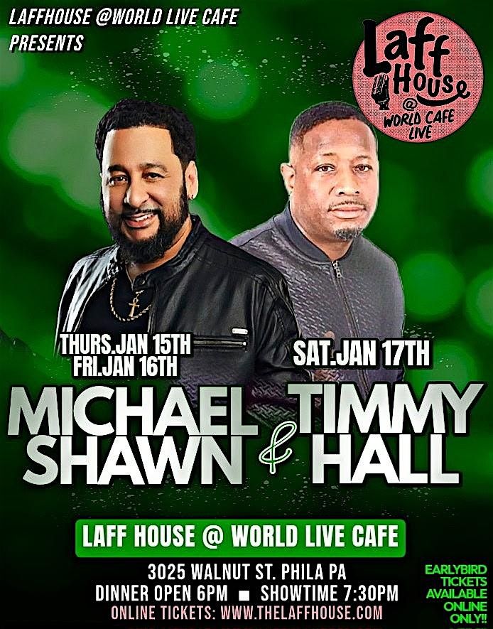 Timmy Hall and Michael Shawn perform in separate shows.