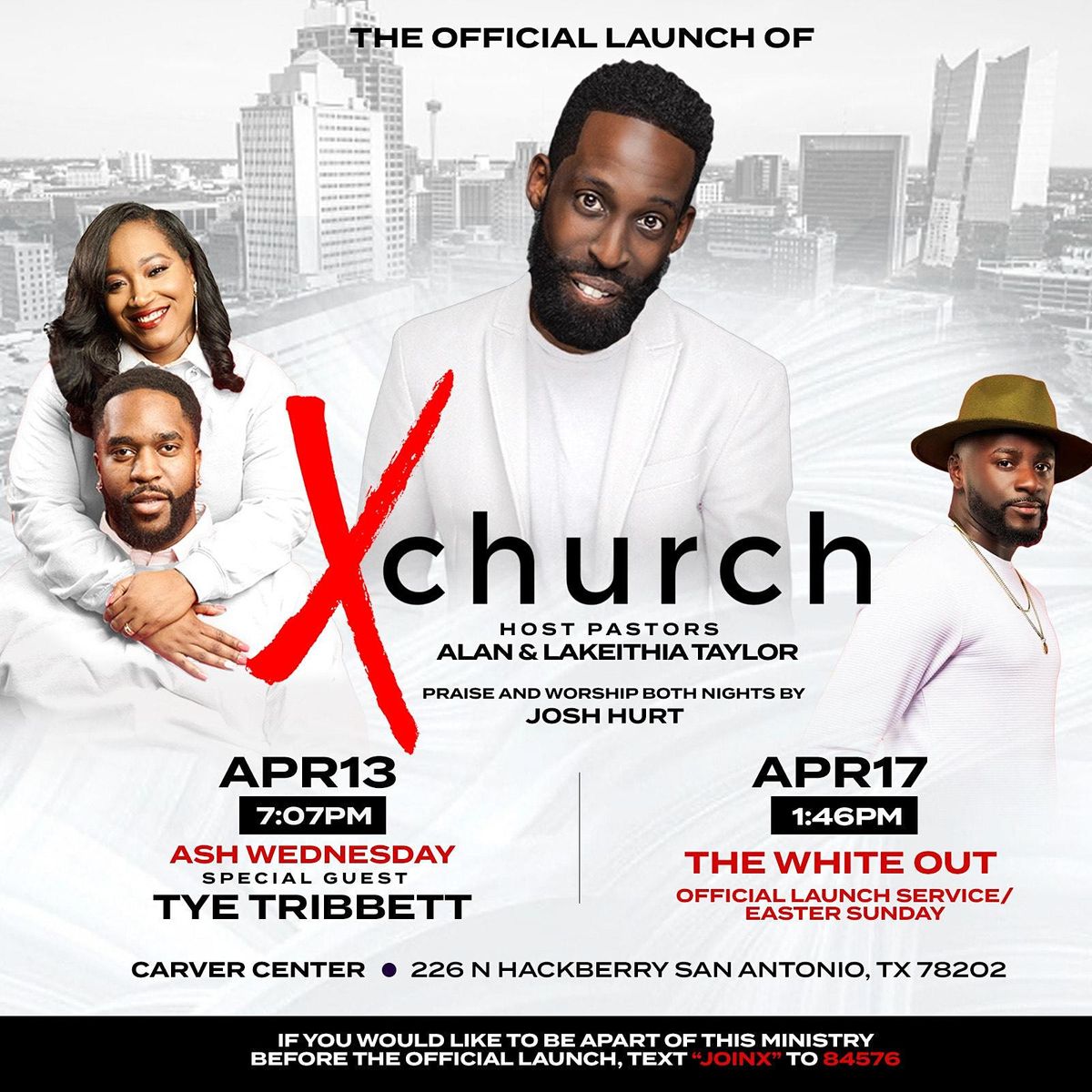 X Church Official Launch Service\/Resurrection Sunday!