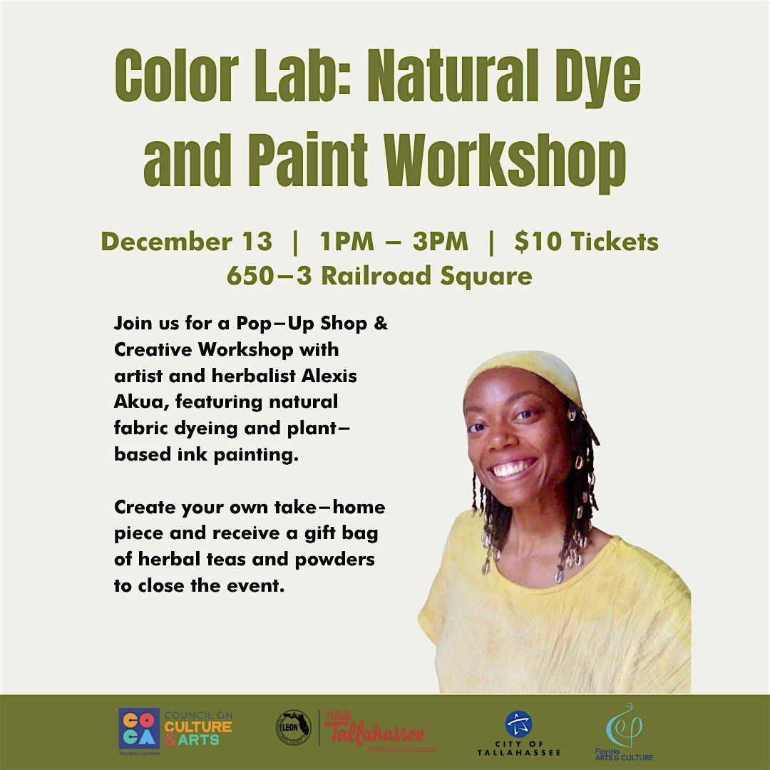 Color Lab: Natural Dye and Paint Workshop