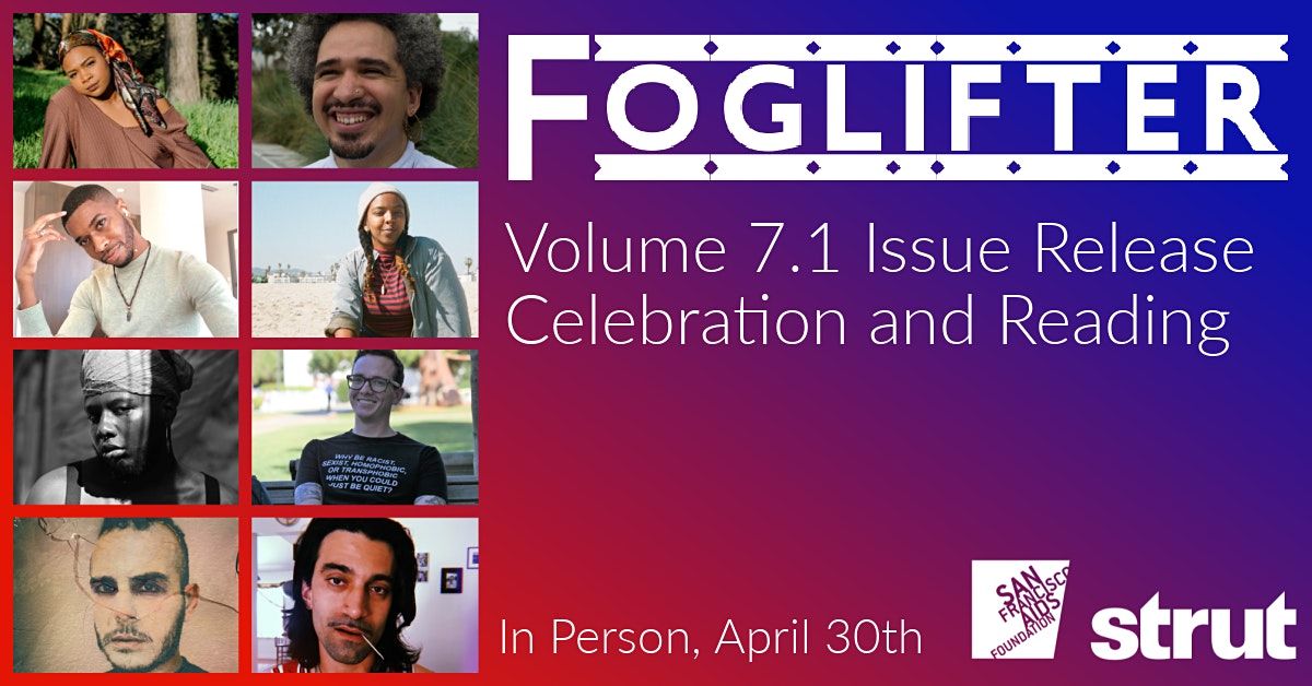 Foglifter Queer Literary Journal Volume 7.1 Reading