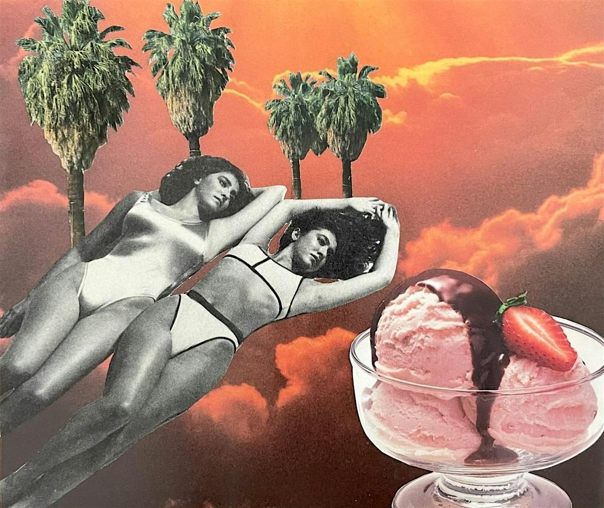 Vintage Magazine Collage Night