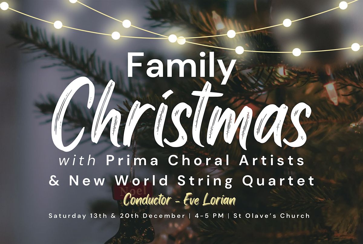 Family Christmas Concert in York - Prima Choral Artists