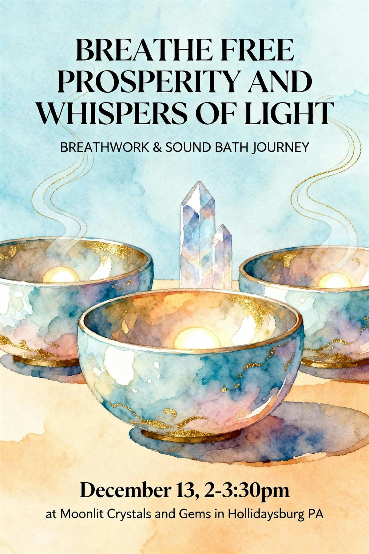 Breathwork and Soundbath Journey