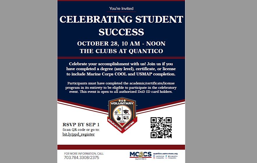 2022 Quantico Graduation Celebration The Clubs at Quantico October