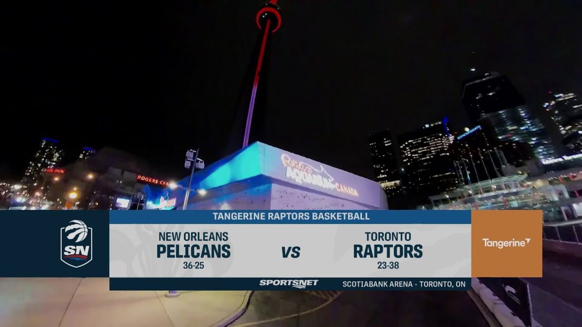 Toronto Raptors at New Orleans Pelicans at Smoothie King Center