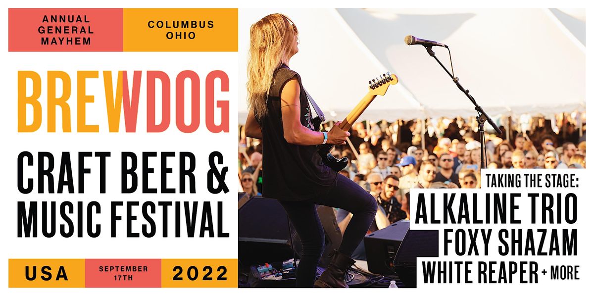 Annual General Mayhem Craft Beer & Music Festival BrewDog DogTap