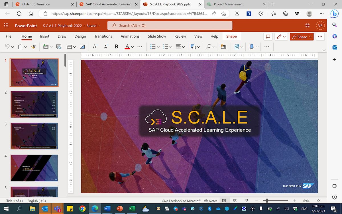 SAP Cloud Accelerated Learning Event 2023 (S.C.A.L.E) Mapletree