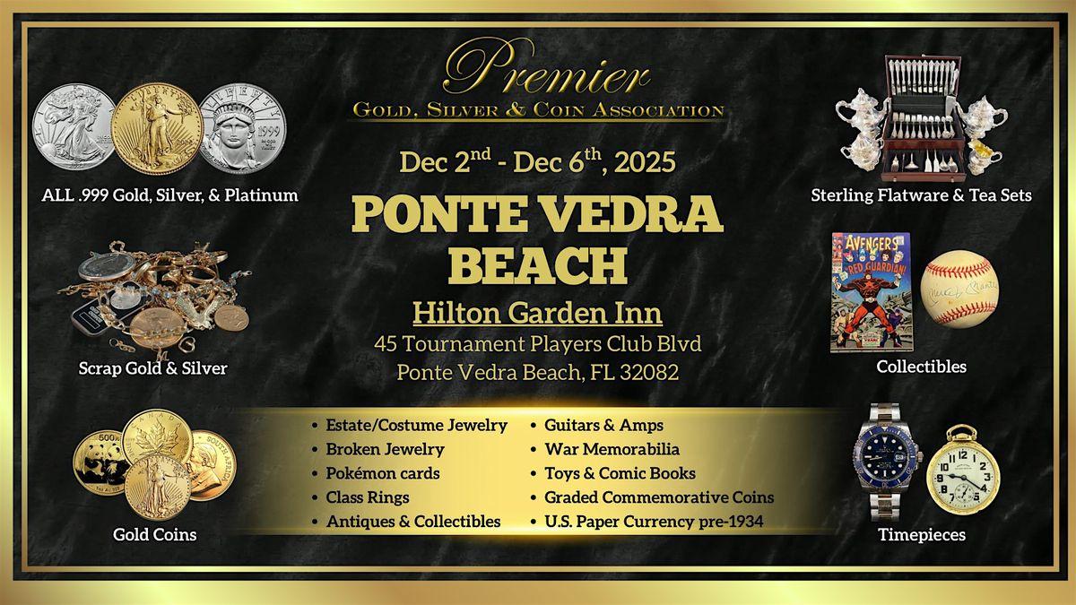 Pointe Vedra Beach, FL FREE 5- Day Event