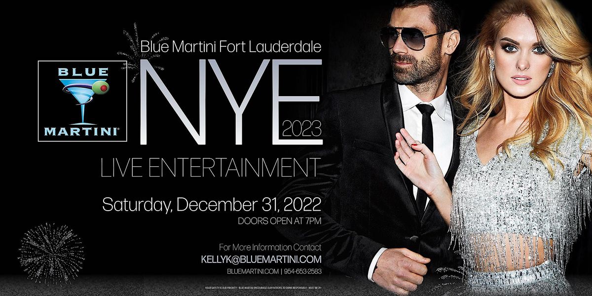 Blue Martini Fort Lauderdale New Years Eve 2023 Blue Martini Fort