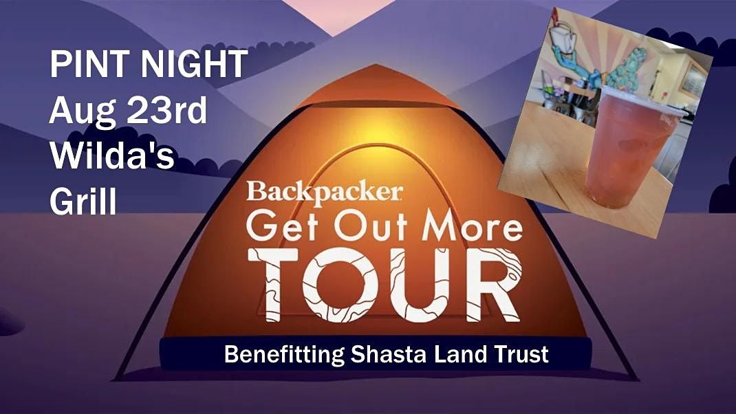 Backpacker Magazine Get Out More Tour Pint Night at Wildas Grill