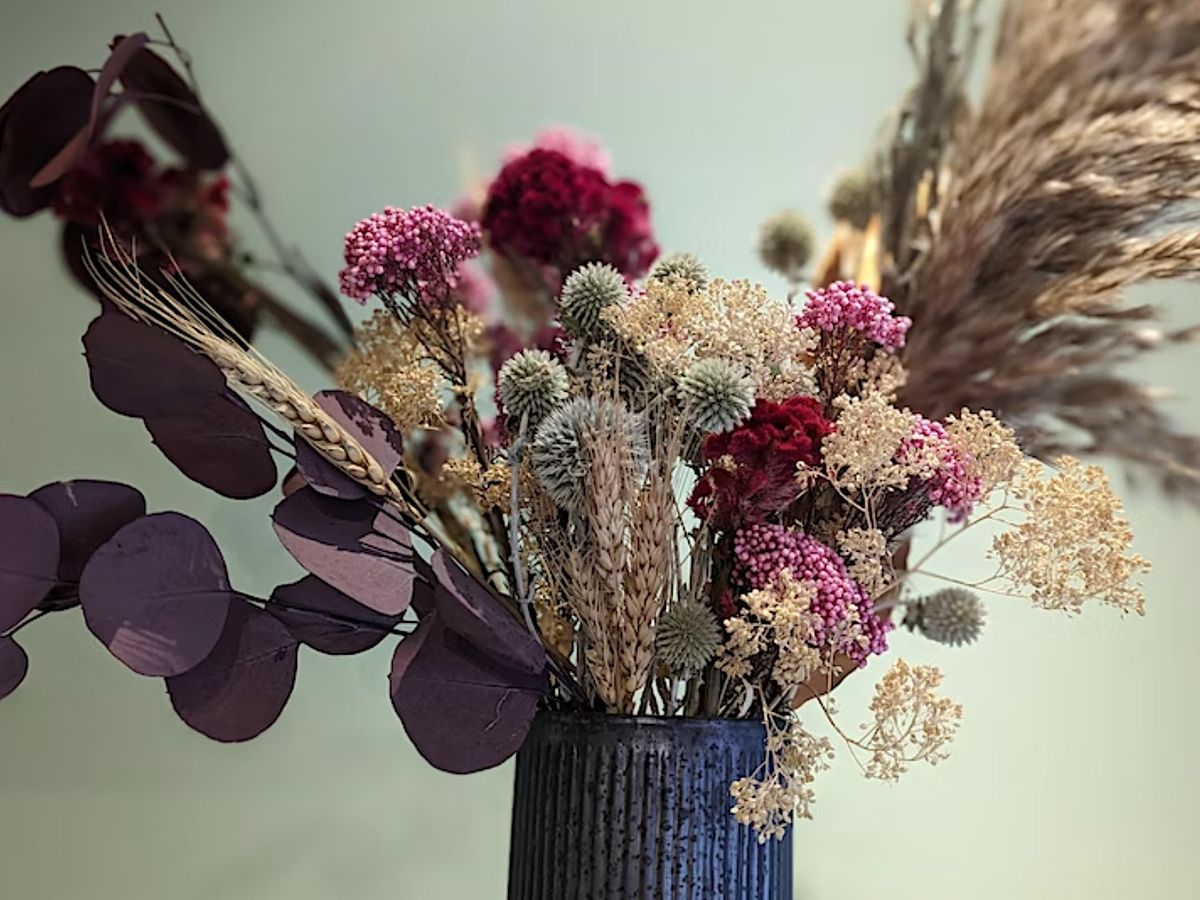 Bring Your Own Vase Dried Flower Arranging Class February 2023 Witch