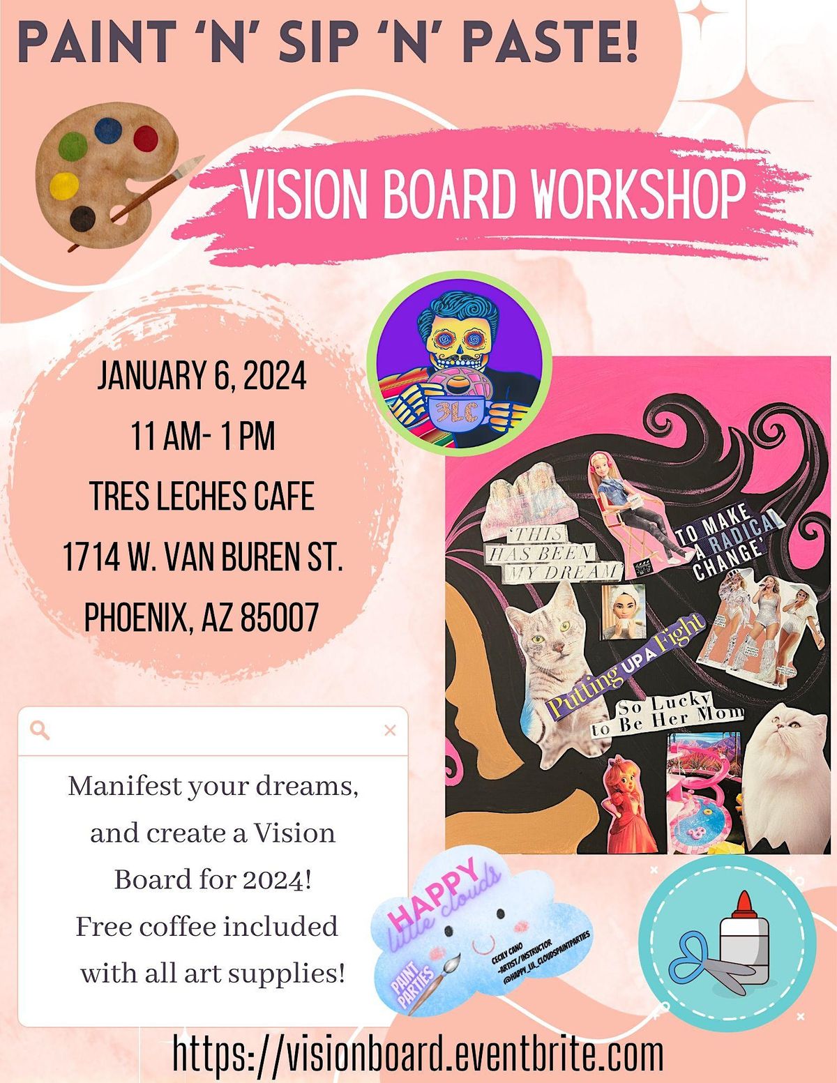 Vision Board Workshop Tickets, Wed, Jan 17, 2024 at 10:30 AM