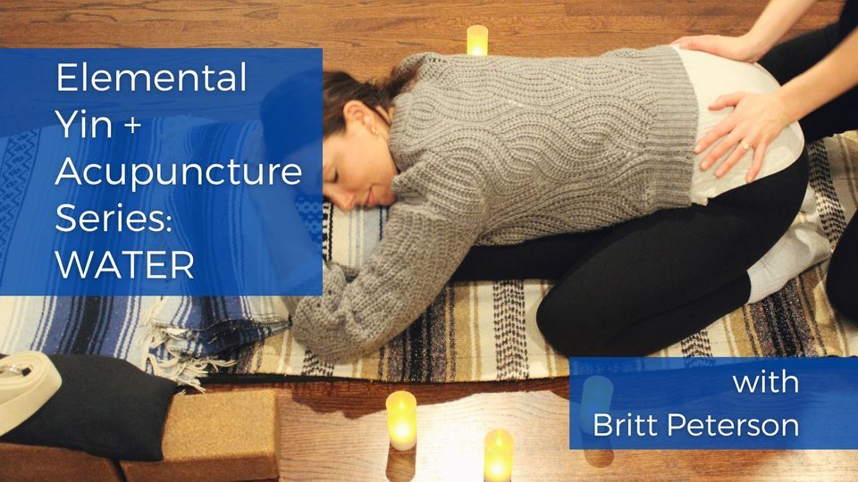 Elemental Yin + Acupuncture Series WATER The Pad Studios, San