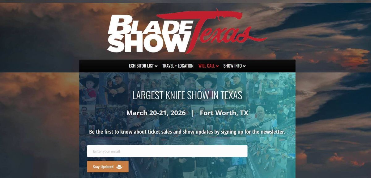 Blade Show Texas - Saturday