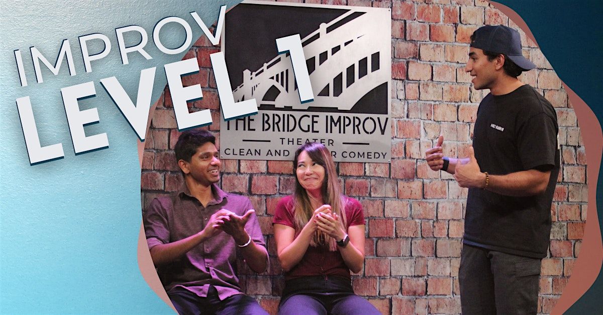 8 Week Intro to Improv 101 Intro to Comedy Class (Sat, Dec 6th)