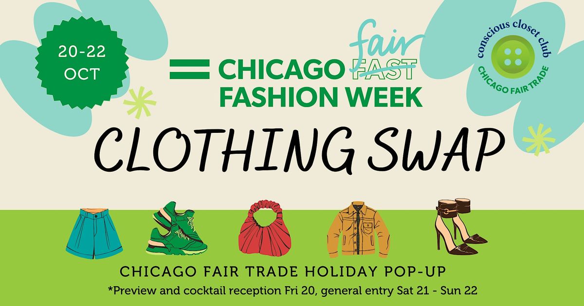 Trade in your clothes at Chicago Fair Trade Museum's clothing swap - Axios  Chicago