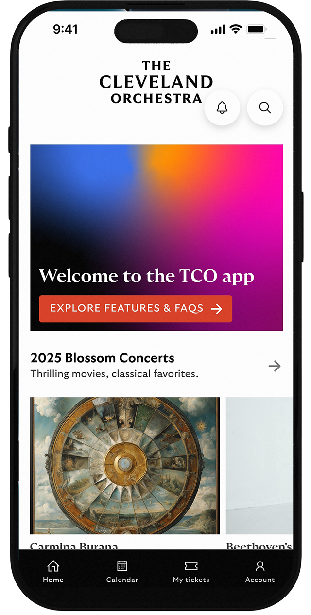 Cleveland Orchestra - Dvorak's New World Symphony at Mandel Concert Hall at Severance Music Center