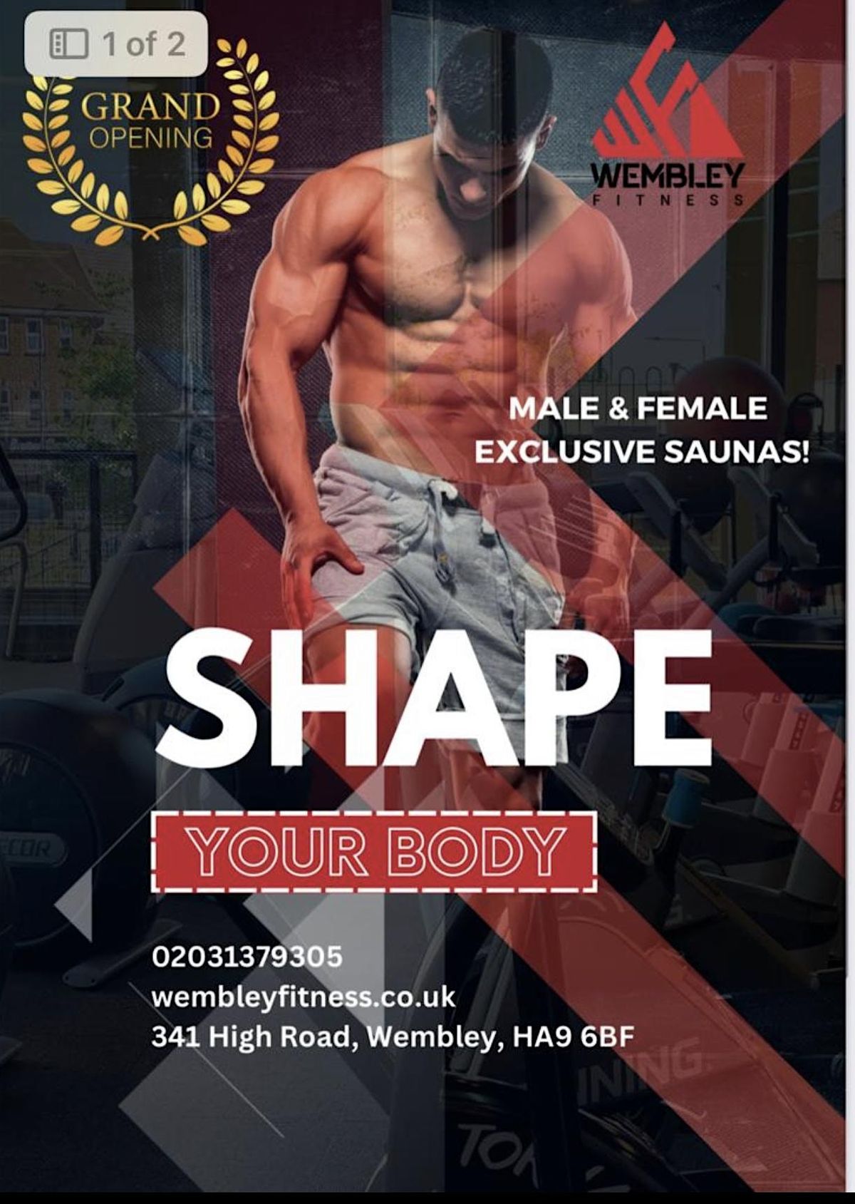 FREE FITNESS IN WEMBLEY CENTRAL