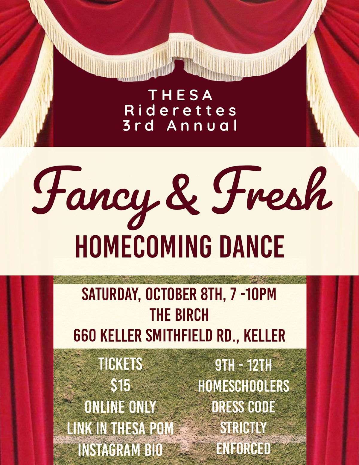 THESA Pom Riderettes 3rd Annual Fancy and Fresh Dance The