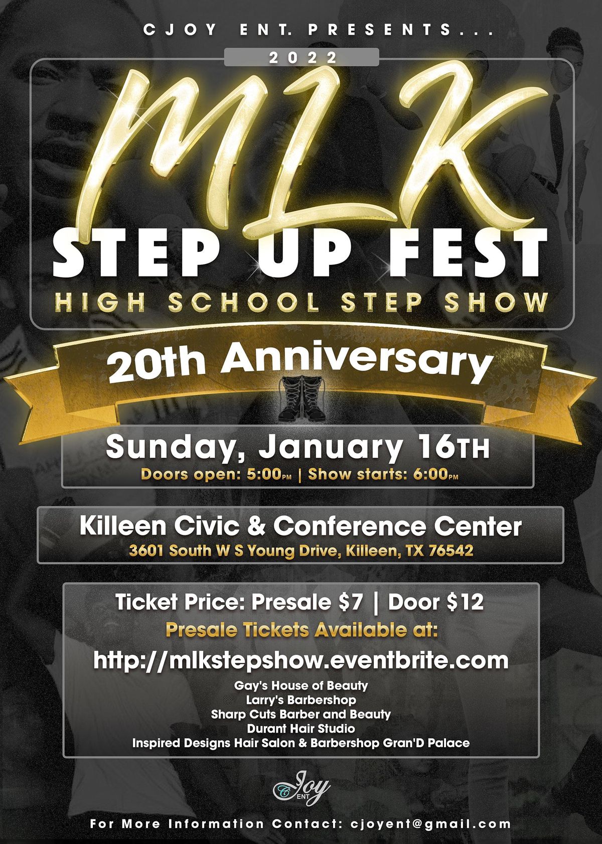 Killeen MLK Step Up Fest 2022 High School Step Show Killeen Civic