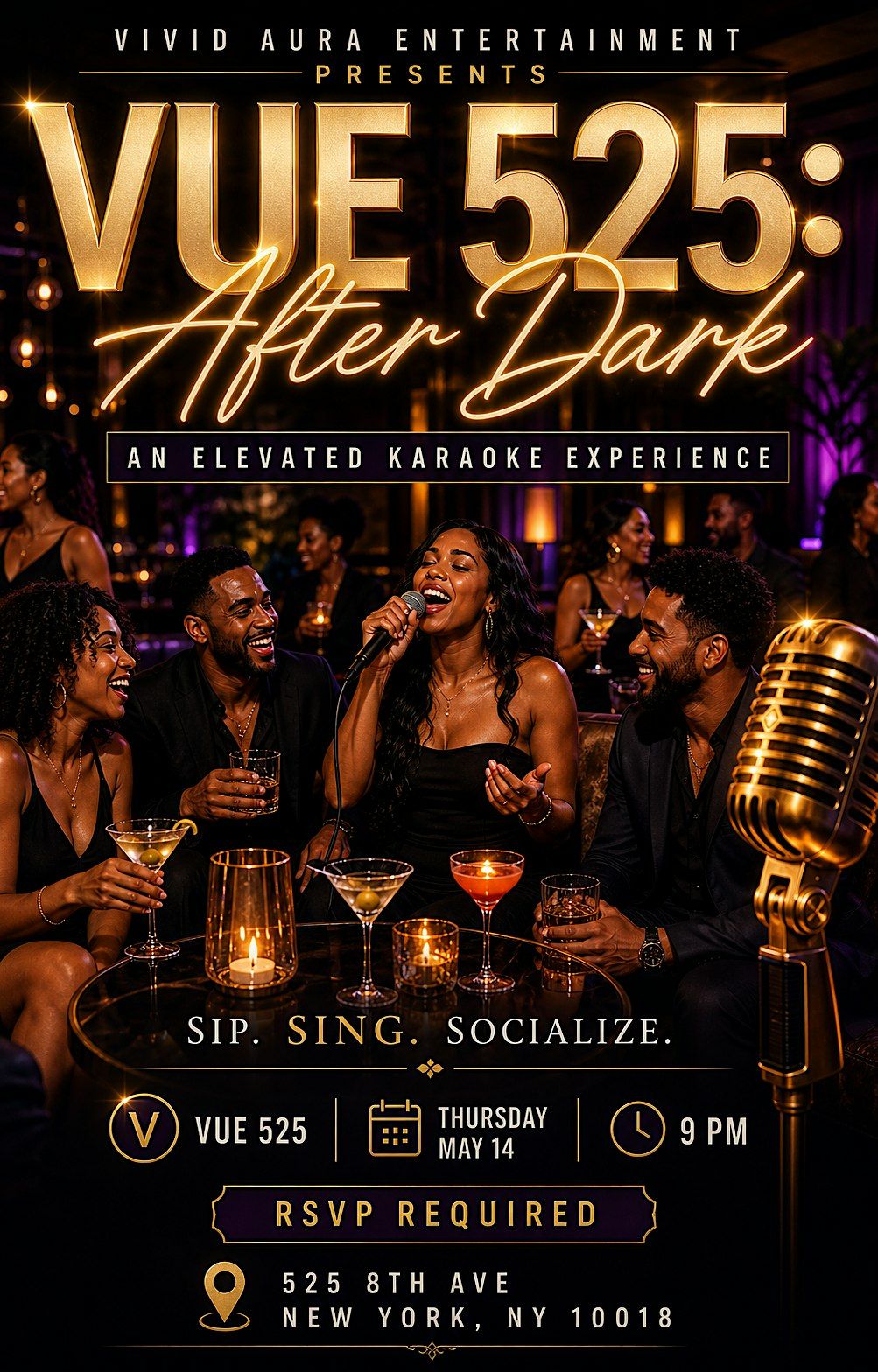 Vue 525 After Dark Karaoke