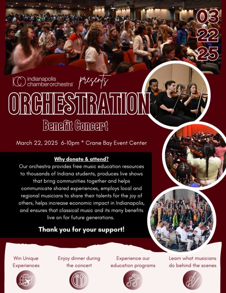 Indianapolis Chamber Orchestra - Miami In Motion at Howard L. Schrott Center for the Arts