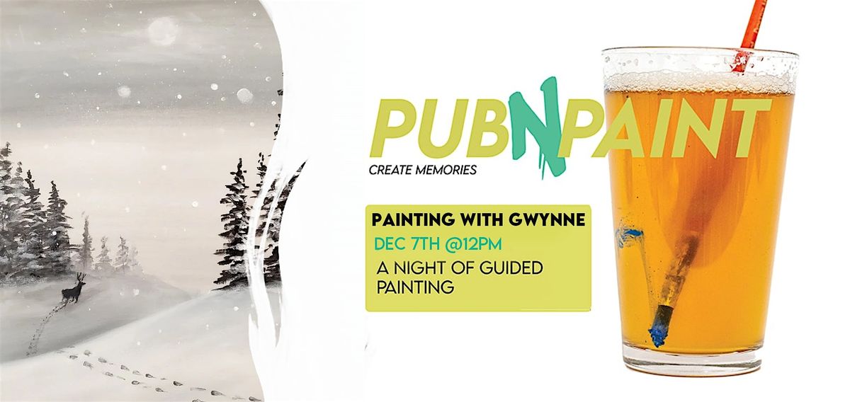 Brewhouse Paint Event with PubNPaint Dec 7th
