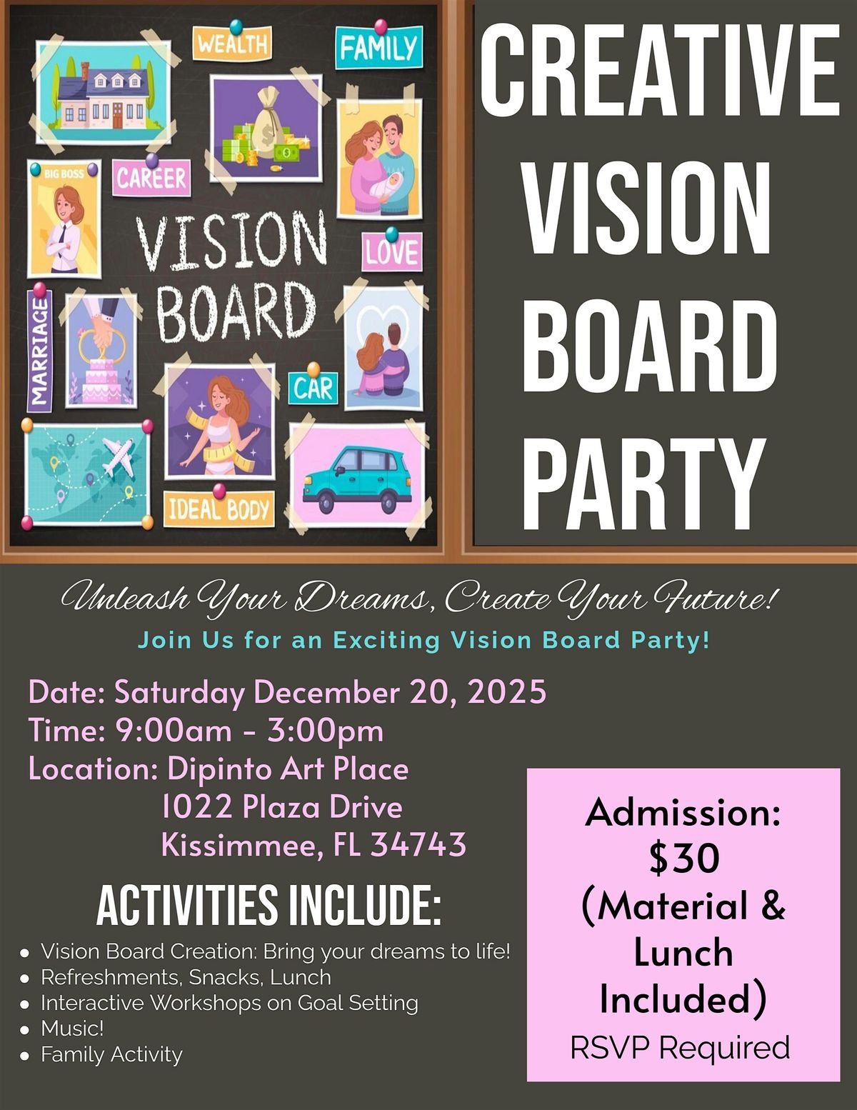 Creative Vision Board