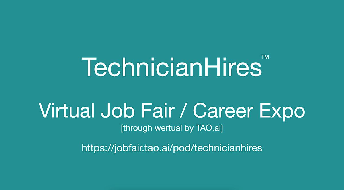#TechnicianHires Virtual Job Fair \/ Career Expo Event #LasVegas