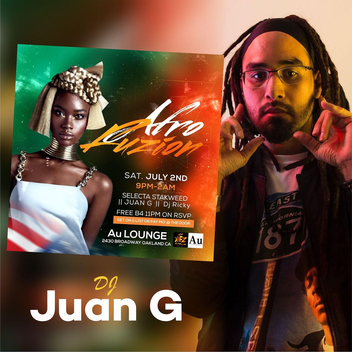 Bay Area SFO Oakland AfroFuzion 2022 Au Lounge, Oakland, CA August