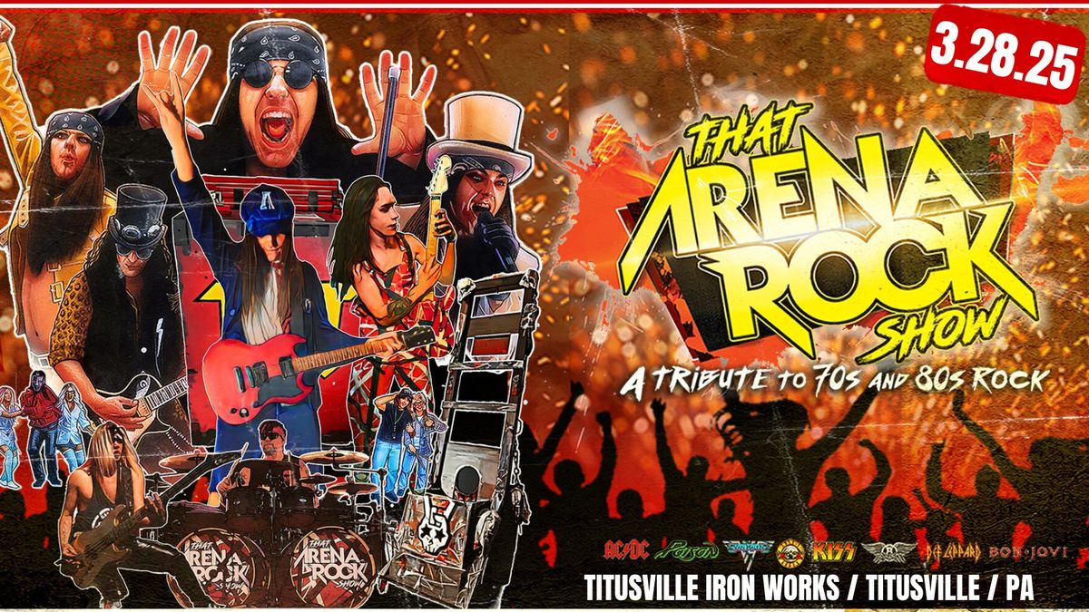 "That Arena Rock Show" RETURNS to TIW on Friday, March 28th, 2025