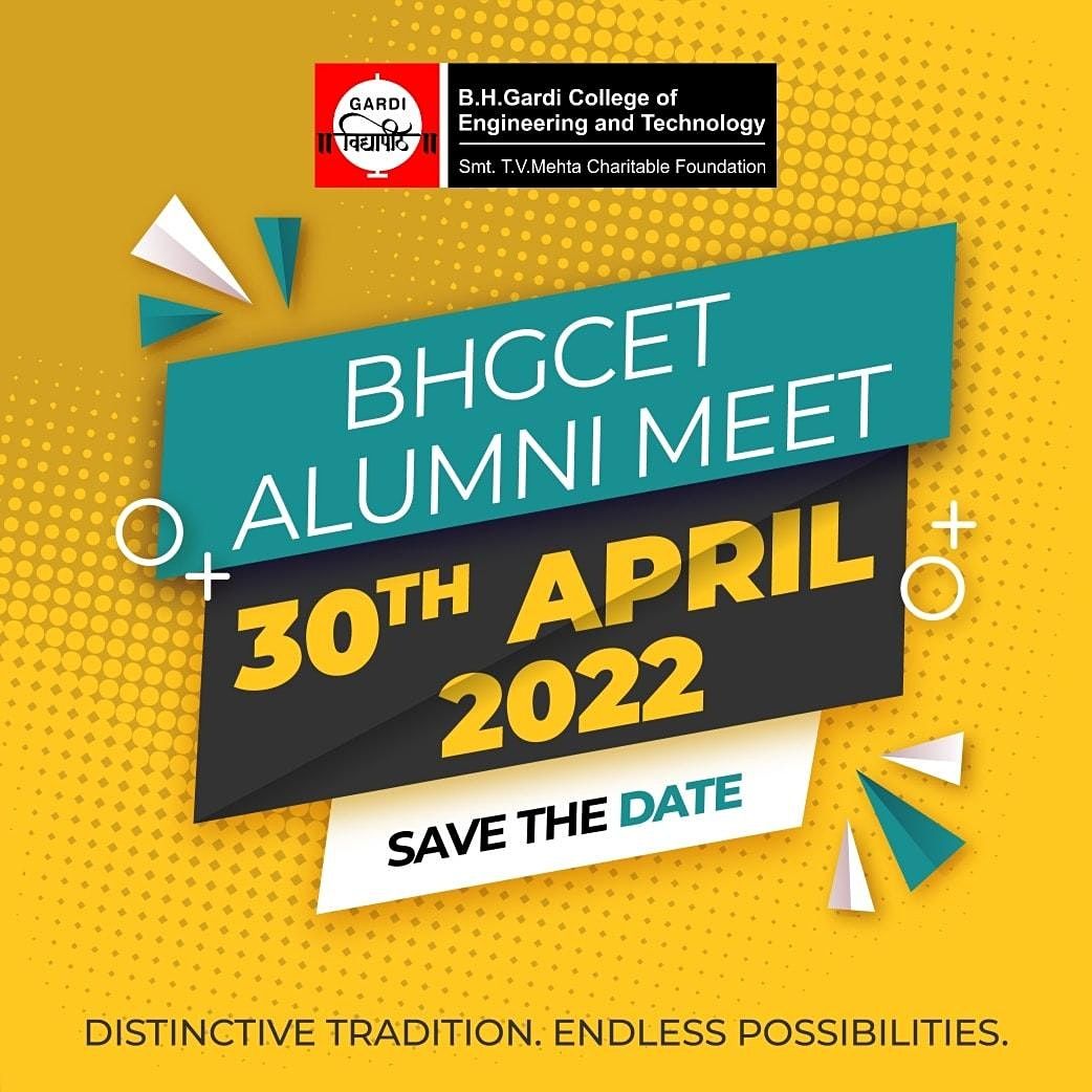 Alumni Meet 2022 | B. H. Gardi College Of Engineering & Technology ...