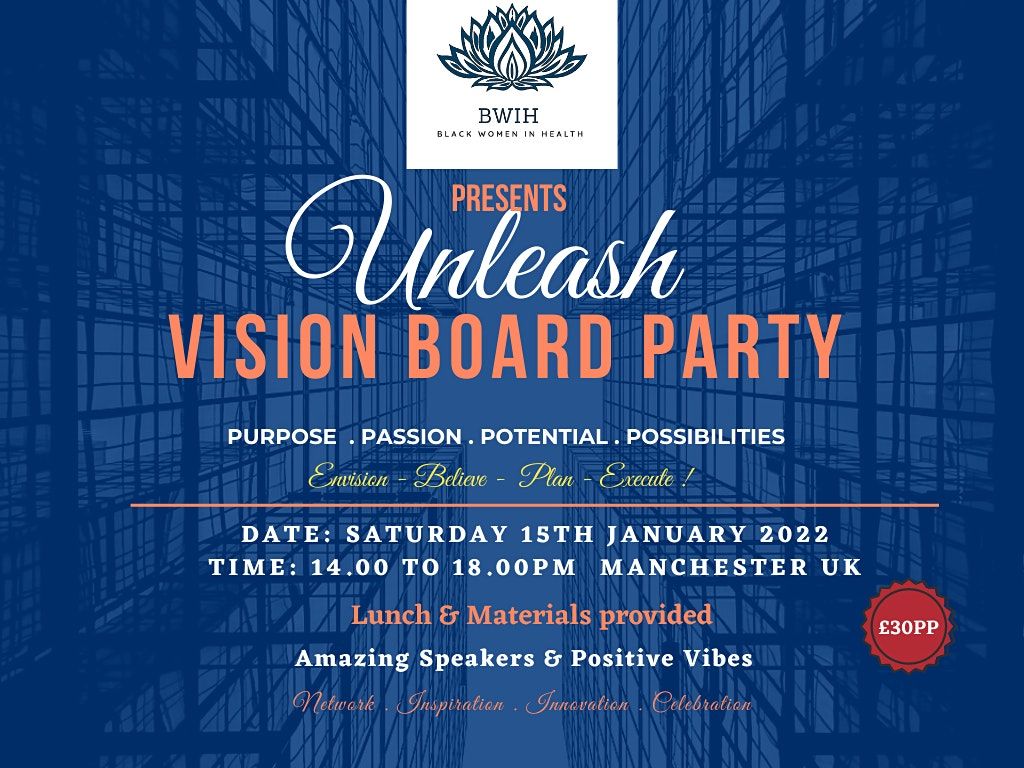 BWIH Unleash Vision Board Party