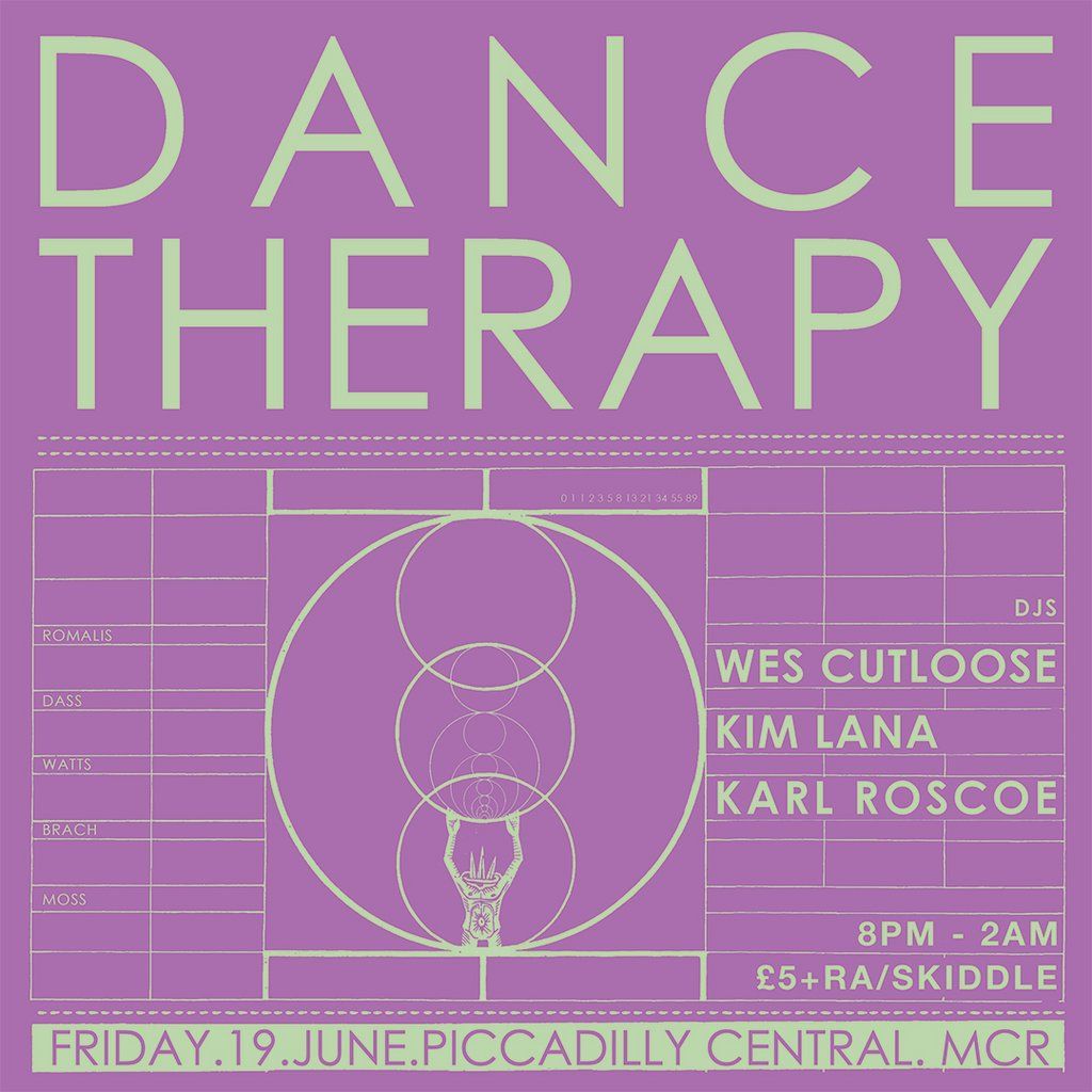 Dance Therapy with DJs Karl Roscoe, Kim Lana & Wes Cutloose