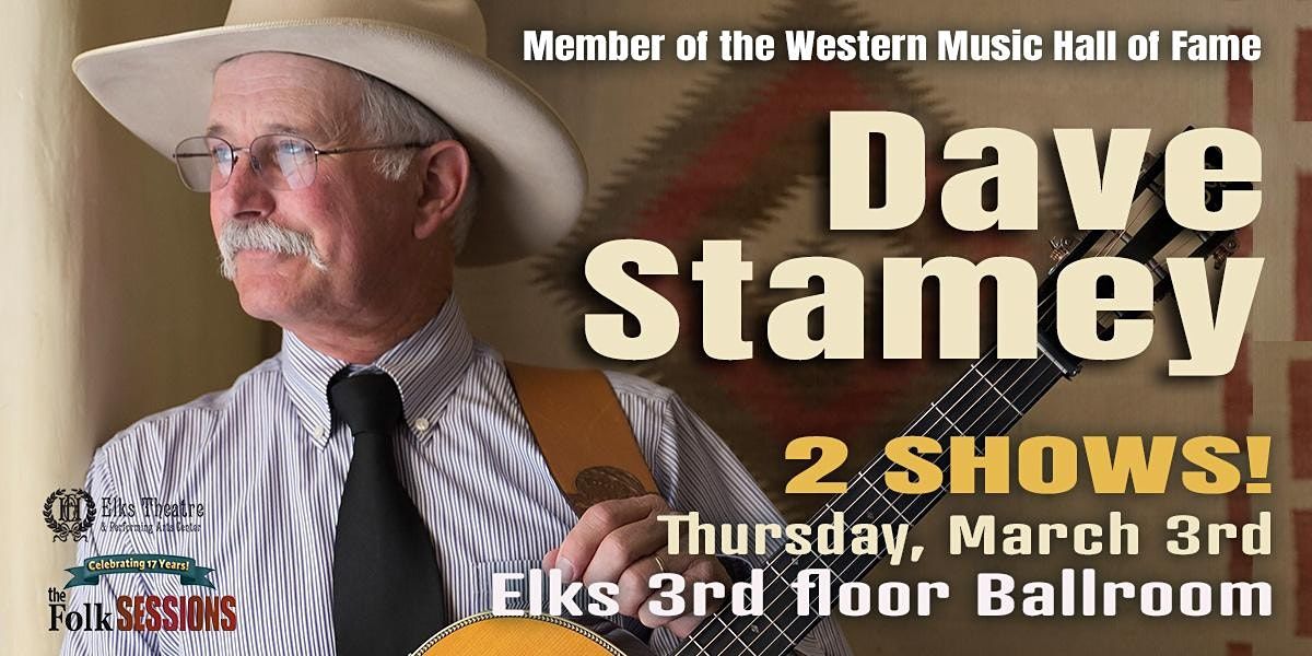 Dave Stamey at the Elks Crystal Ballroom