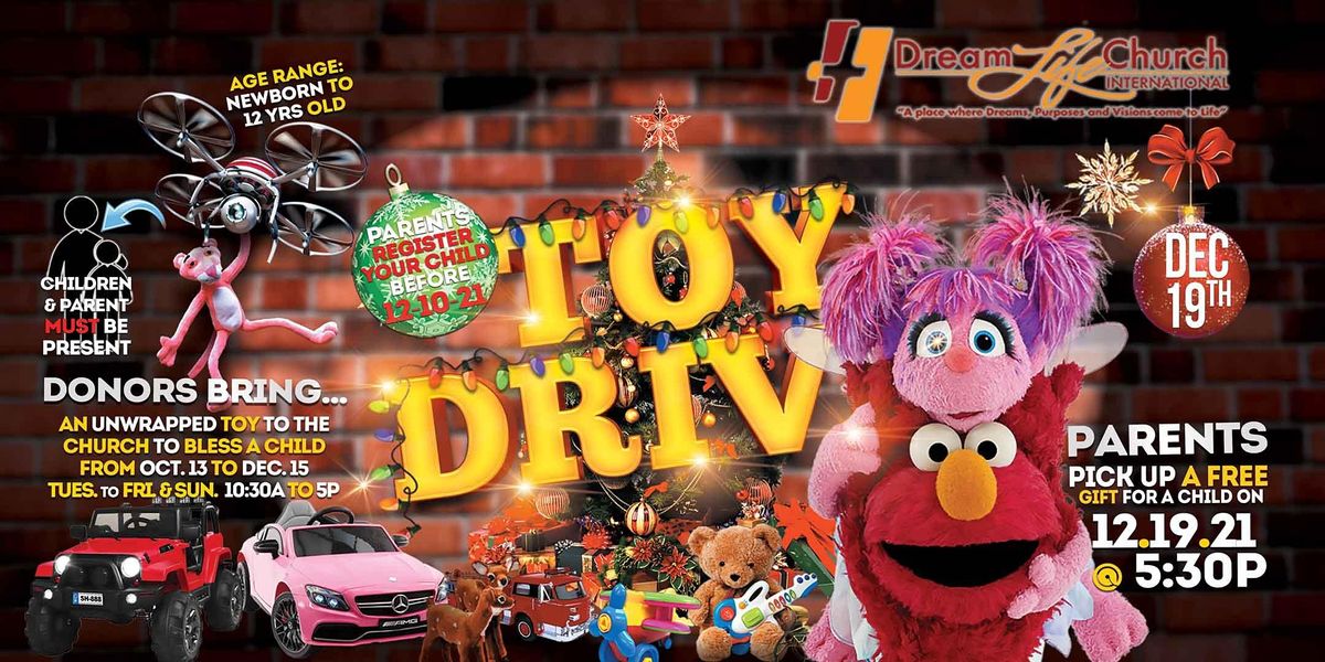 Toy Drive For Christmas 2022 Nyc Spirit Of Giving Christmas Toy Drive | Dream Life Church International, The  Bronx, Ny | December 19, 2021