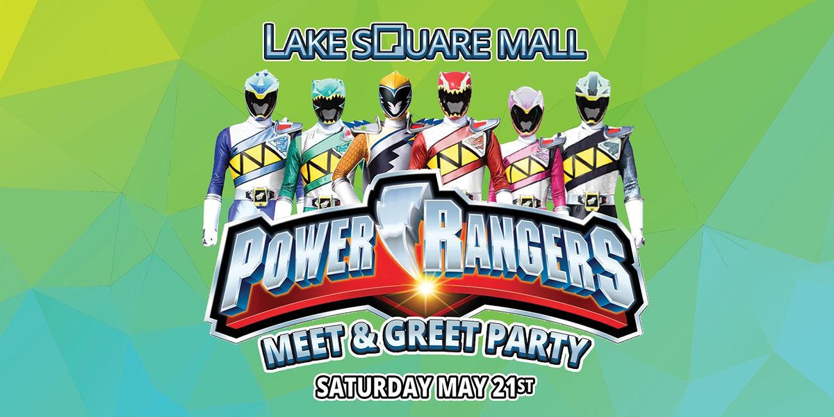 Power Rangers Meet and Greet Party Lake Square Mall, Leesburg, FL