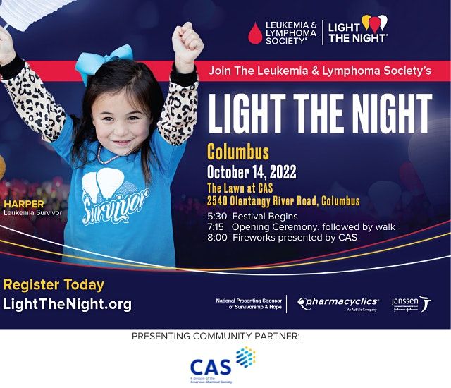 Light The Night Columbus 2022 CAS, Columbus, OH October 14, 2022