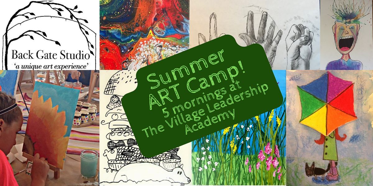 Childrens Summer Art Camp at The Village Leadership Academy in Boise