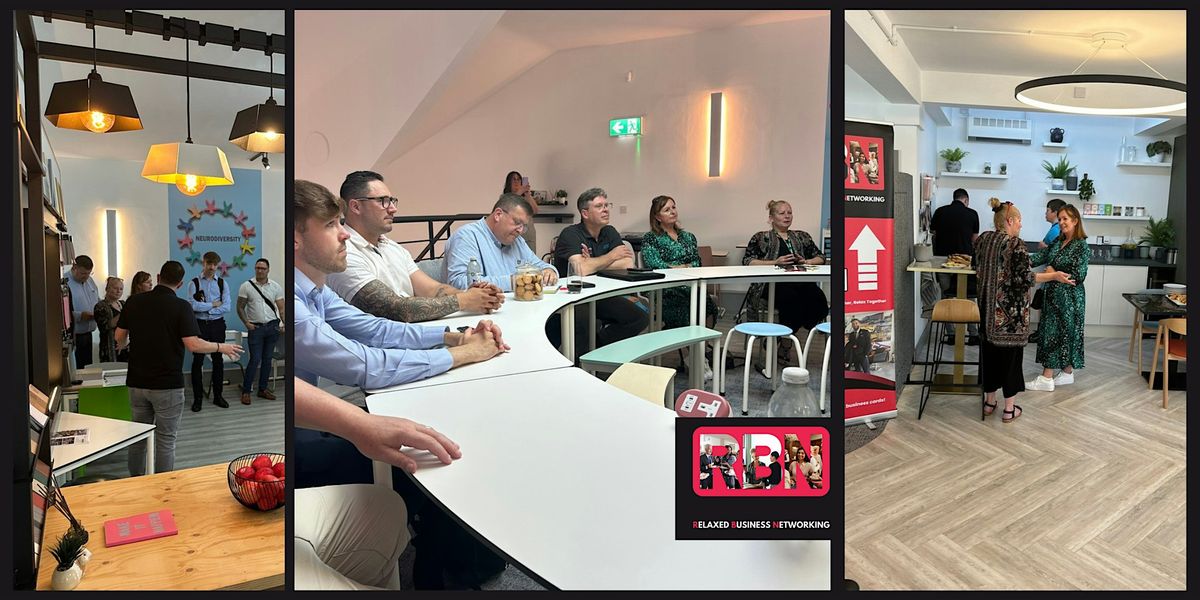 Relaxed Business Networking In Person - At Werk Solutions