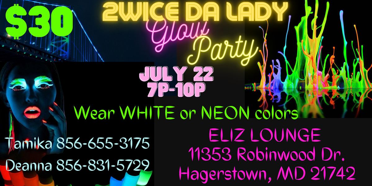 2Wice Da Lady Paint & Party ELIZ LOUNGE, Hagerstown, MD July 22, 2022